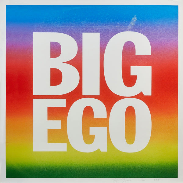 BIG EGO, LARGE (2017) by John Giorno